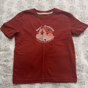 Janie and Jack Desert Dreaming Tee - Maroon